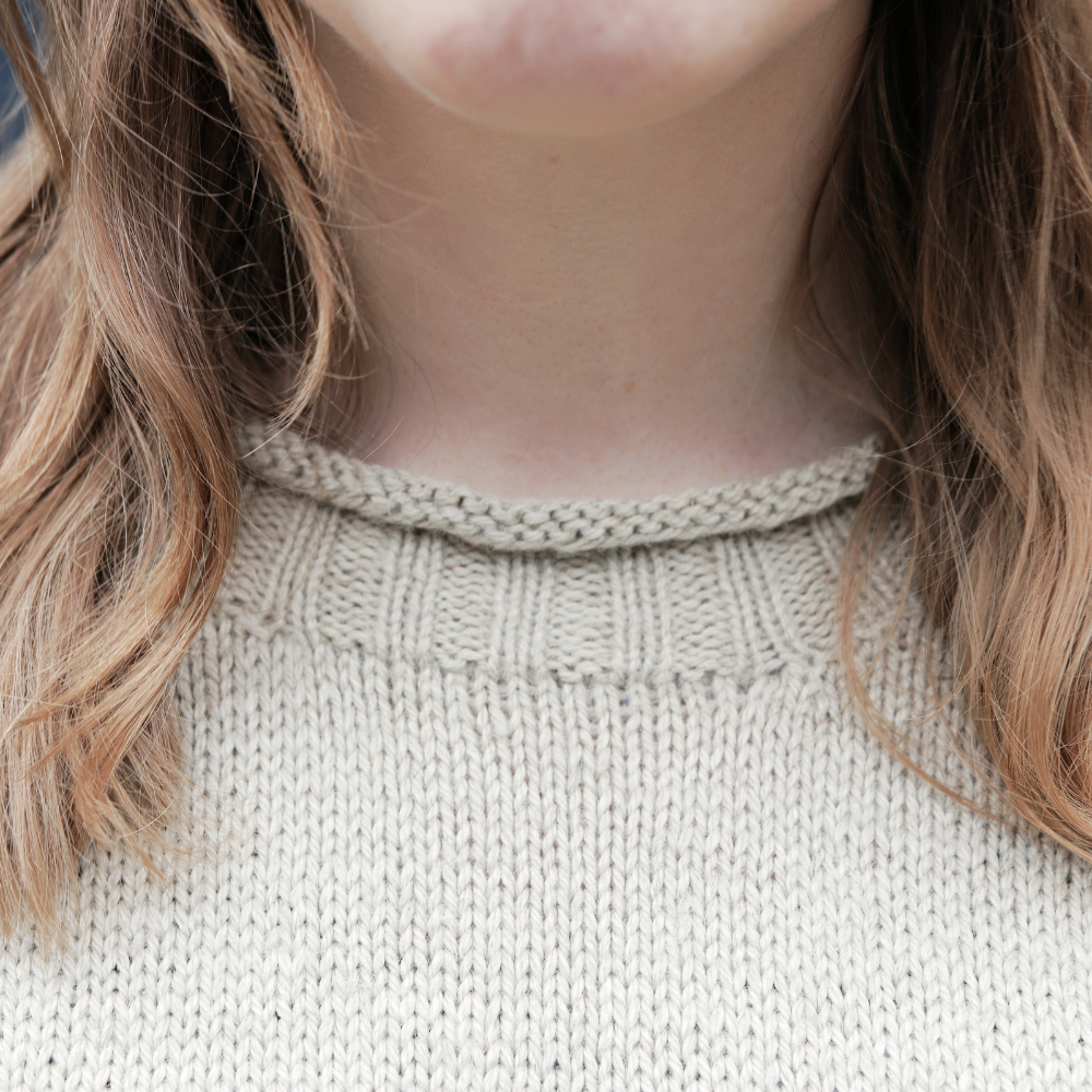 How to Design Sweater Necklines: Round Neck & V-Neck | Sister Mountain